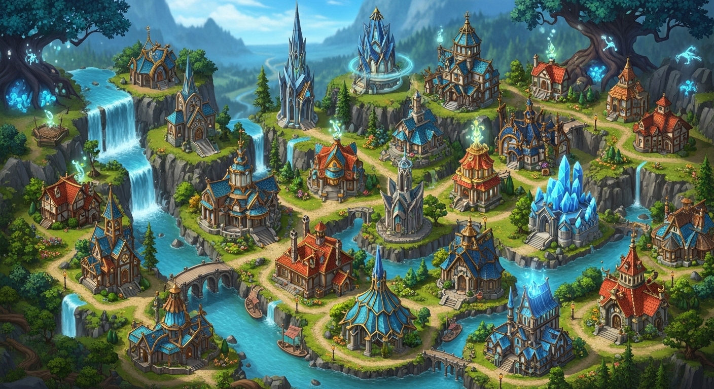 The Elvenar Crafting System: Mastering the Magic Academy